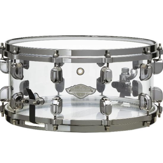 Tama starclassic mirage 14″ x 6.5″ crystal snare drum