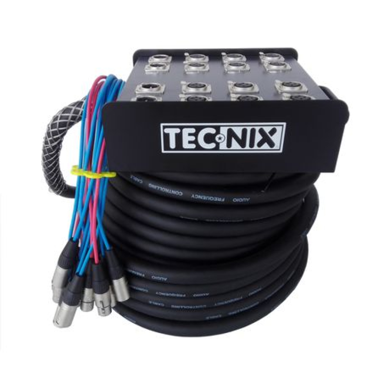 TECNIX 12+4=16 30M Snake Cable