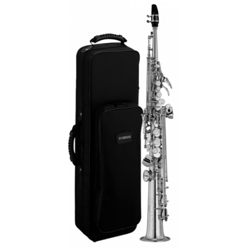 Yamaha YSS-475S II Soprano Saxophone - Sliver Plated