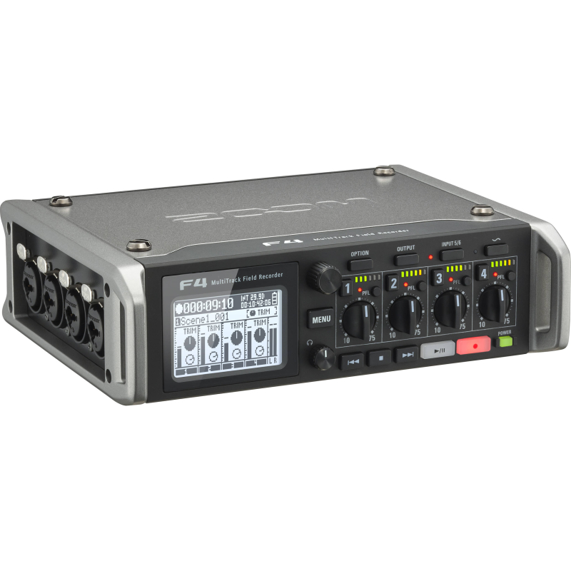 ZOOM F4 Multitrack field recorder 