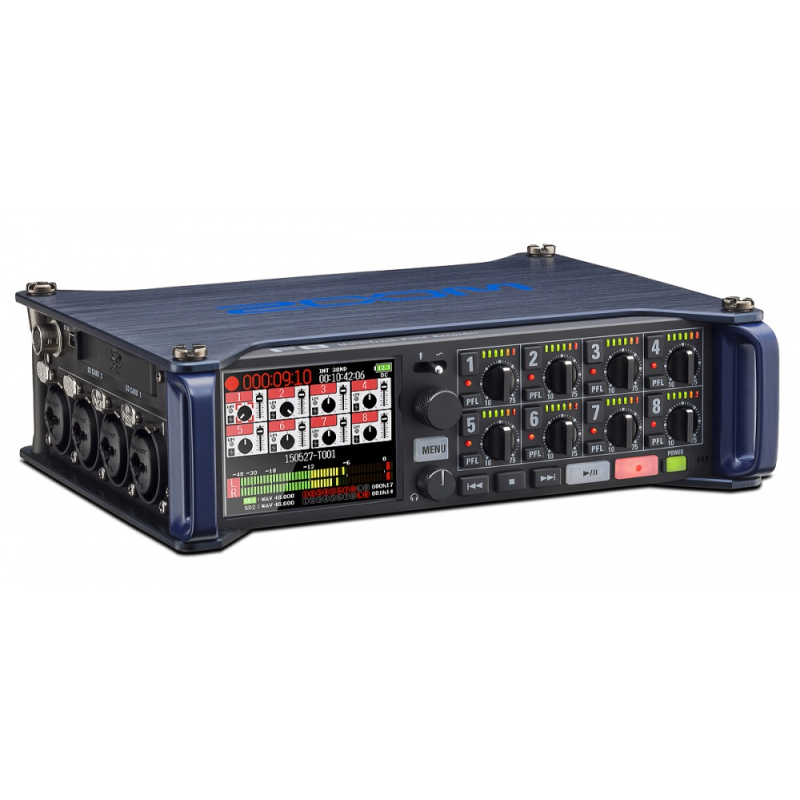 Zoom f8npro multitrack field recorder  