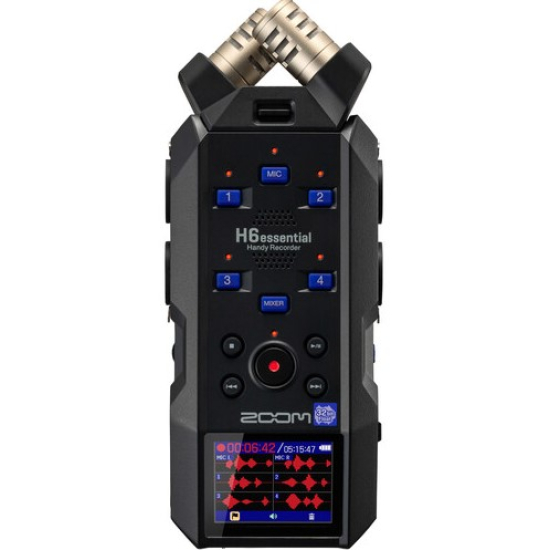 Zoom h6e essential 6 track 32-bit float handy recorder 