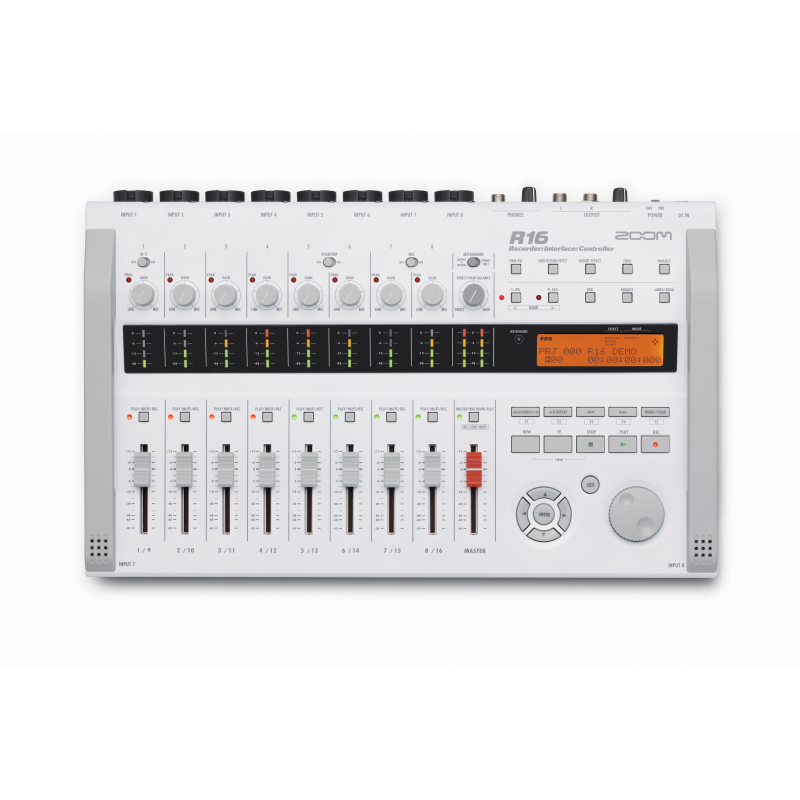 Zoom r16 sd recorder usb audio interface and daw controller 