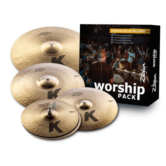 Zildjian k custom worship cymbal pack