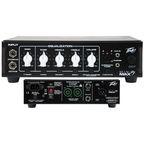 Peavey Mini MAX 500 Bass Head Amplifier