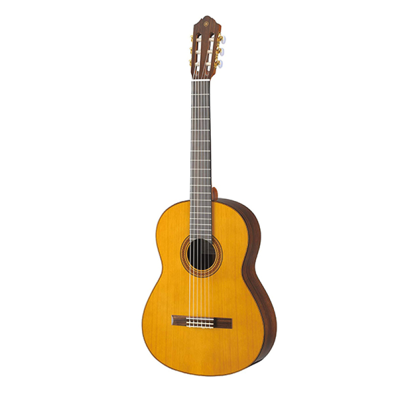 Yamaha cg182 39" solid european spruce top classical guitar natural