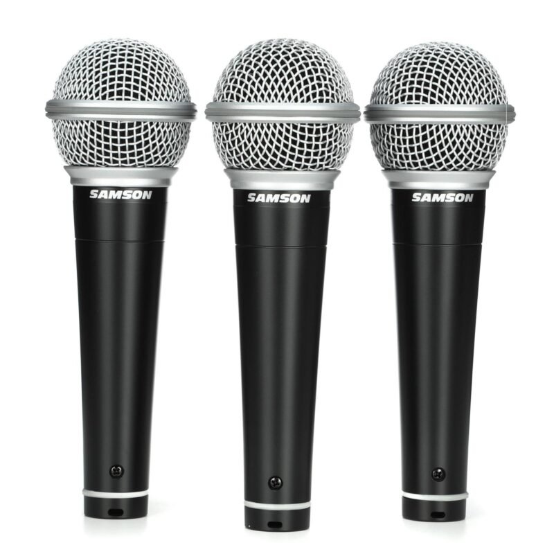 Samson R21S Dynamic Microphone 3-Pack - Image 3