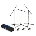 Samson BL3VP Boom Stand And Cable 3-Pack