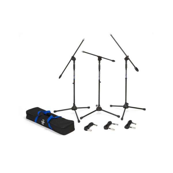 Samson BL3VP Boom Stand And Cable 3-Pack