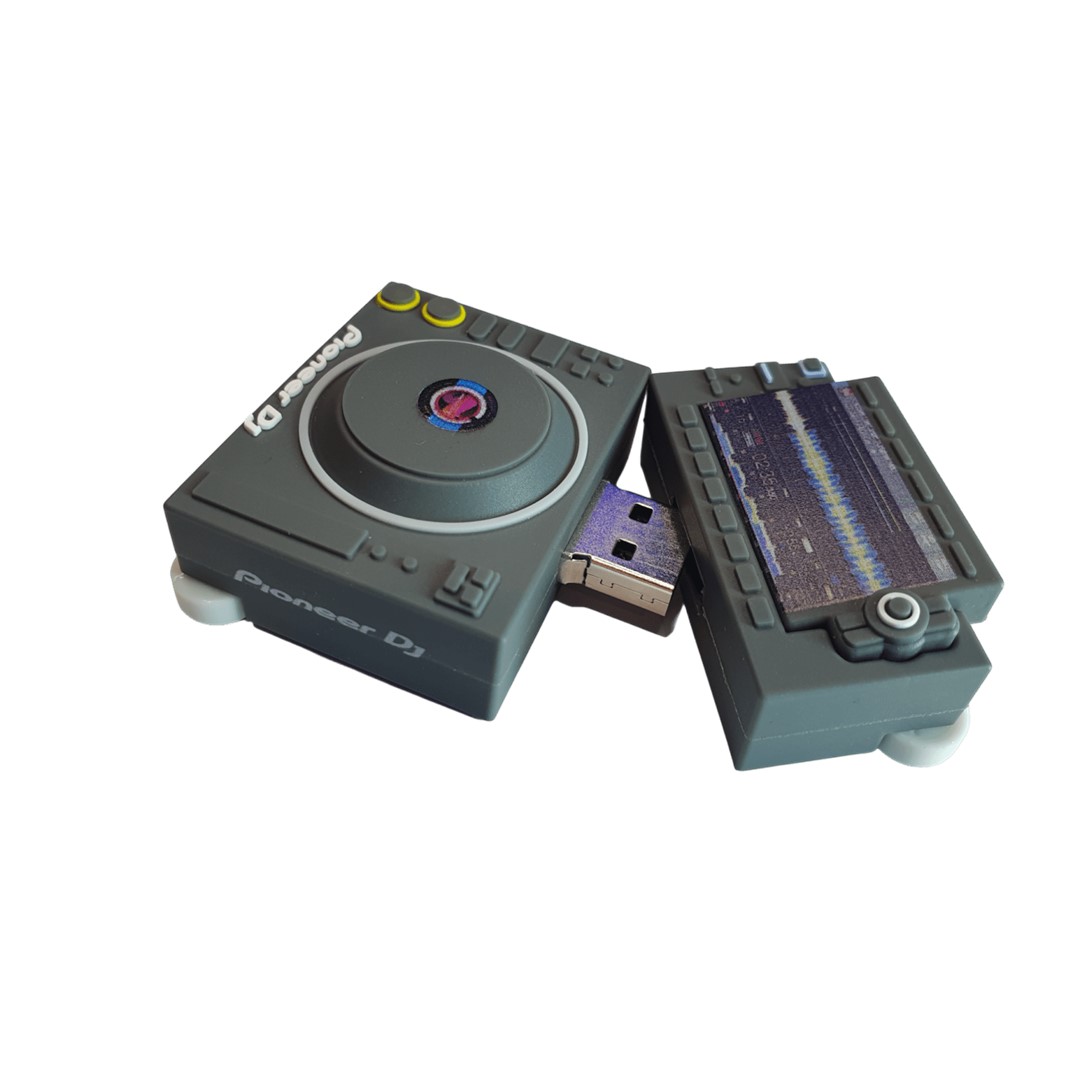 USB-3000-Flash-Drive-CDJ-3000-Shape-Open- Pioneer DJ USB3000-32GB (CDJ-3000 Shape) - Image 1