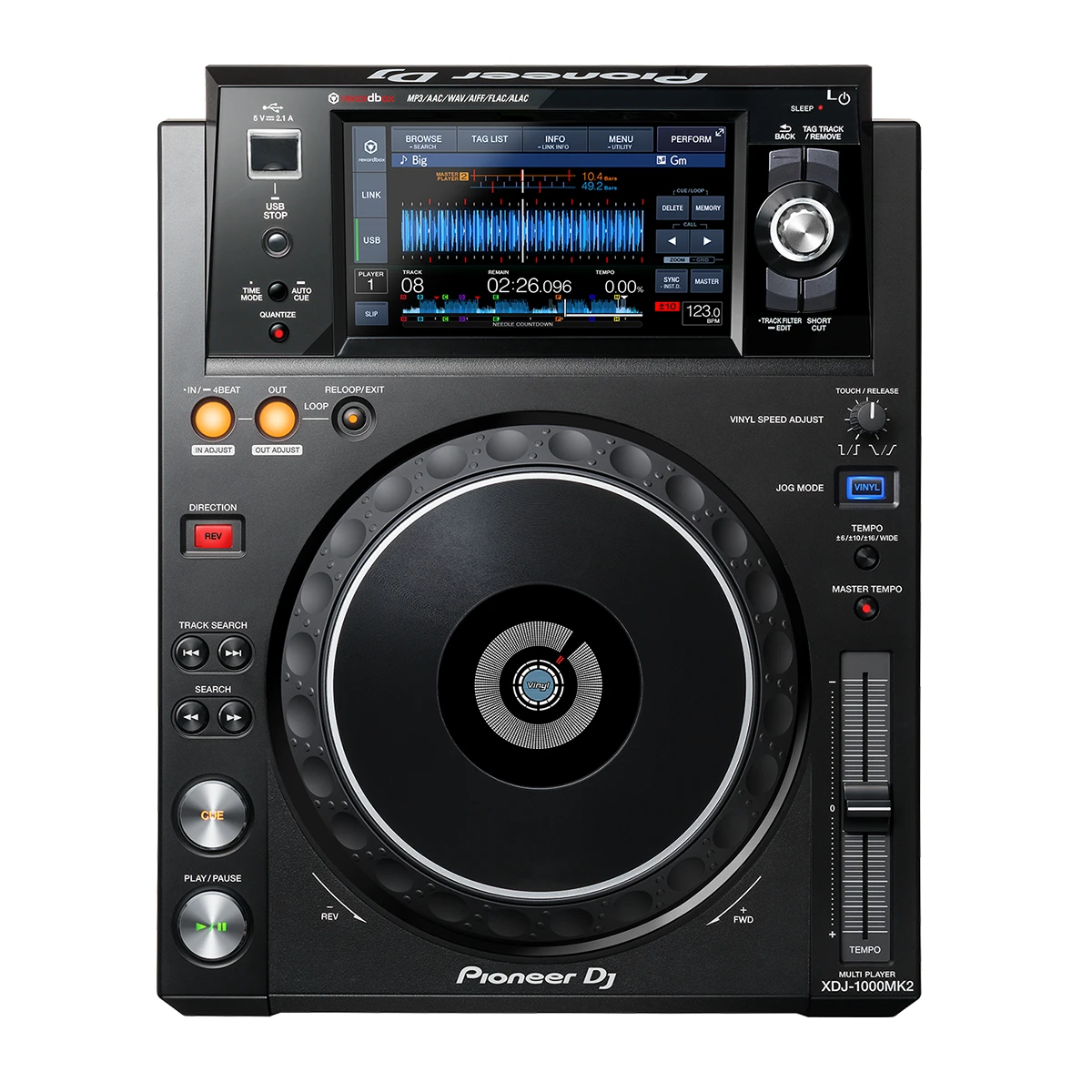 XDJ1000MK2 Pioneer XDJ-1000MK2 DJ Turntable - Image 1