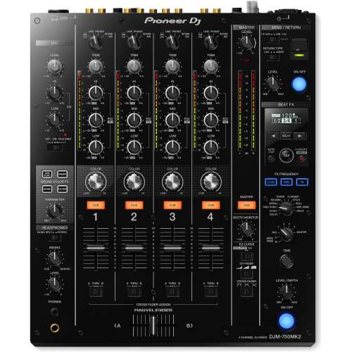 Pioneer DJM-750MK2 4-channel Performance DJ Mixer