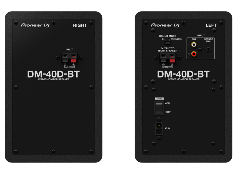 Pioneer DM-40D-BT 4”desktop monitor w/ Bluetooth® - Image 3