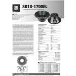 P Audio SD18-1700EL 18" Loose Speaker - Image 4