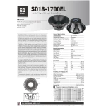P Audio SD18-1700EL 18" Loose Speaker - Image 4