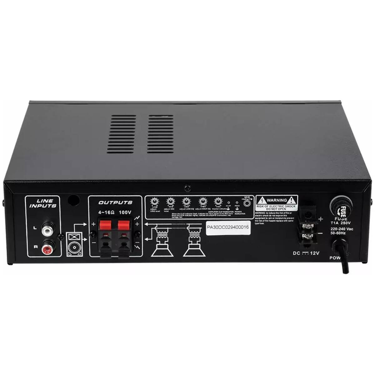 Hybrid PA30DC Public Address Amplifier - Image 3