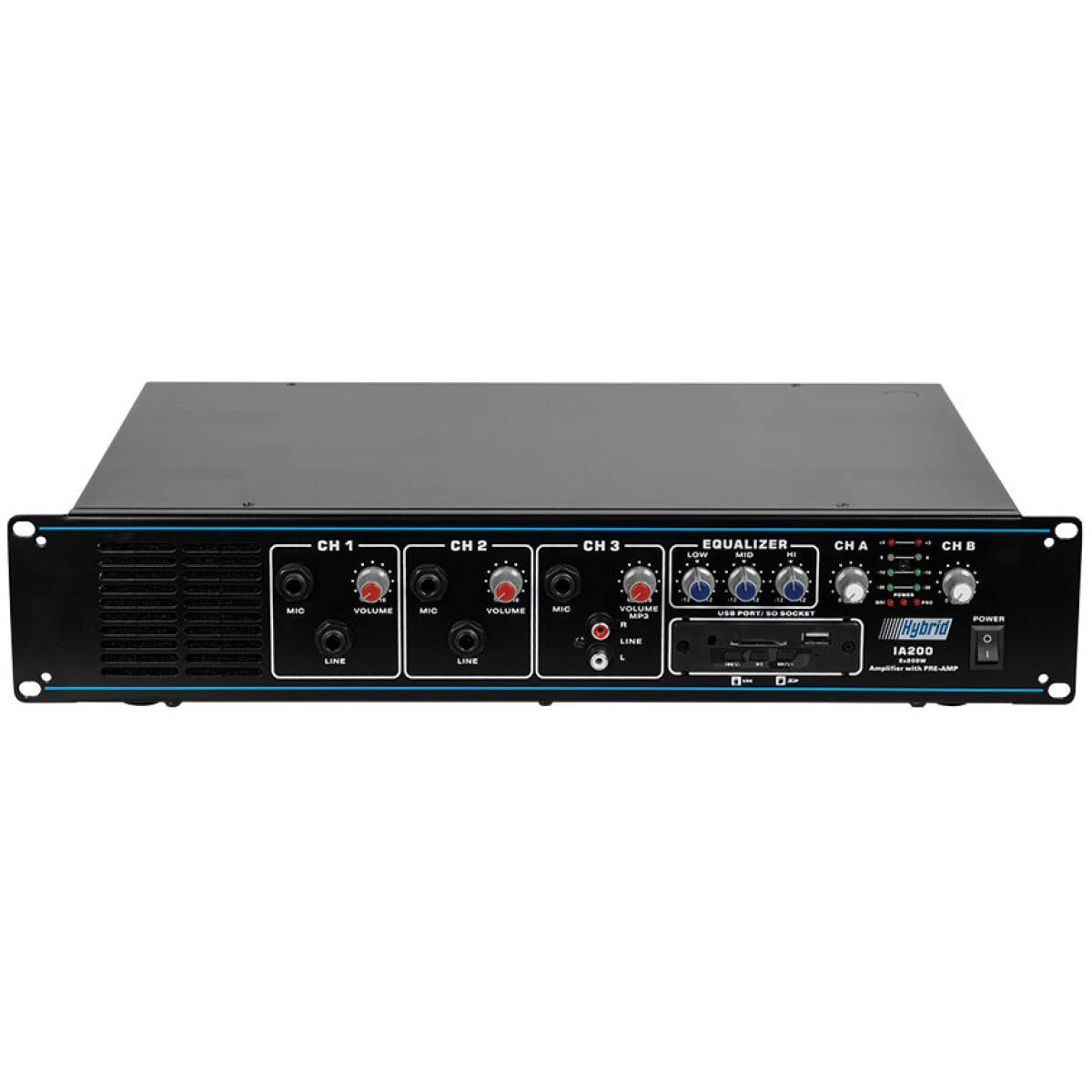 Hybrid IA200 Public Address Amplifier - Image 2
