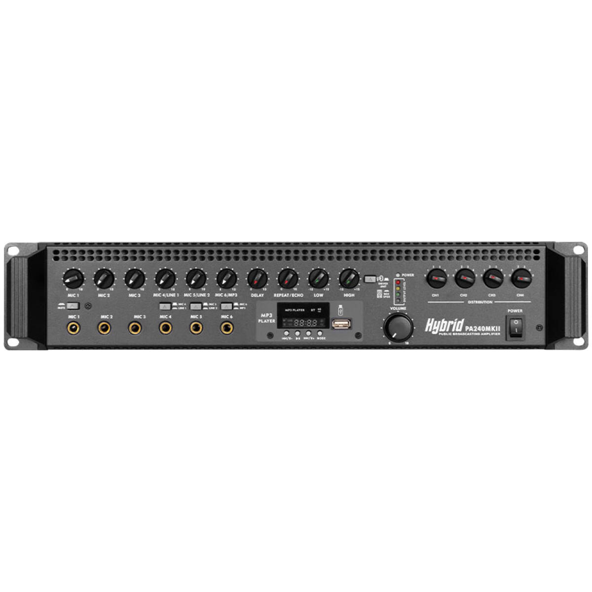 Hybrid PA240MKII Public Address Amplifier - Image 2