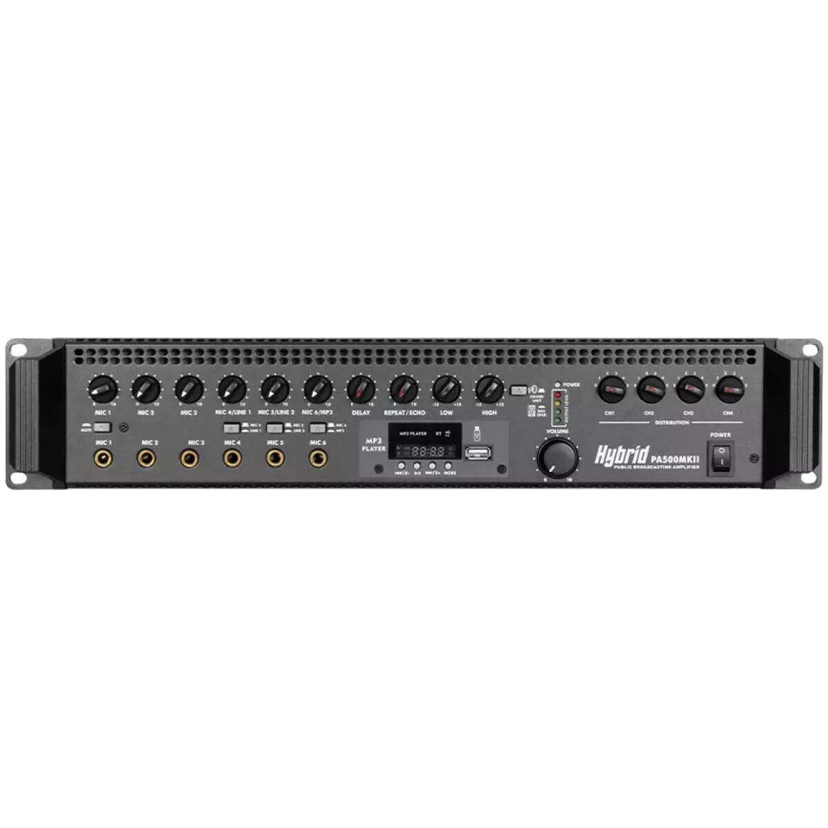 Hybrid PA500MKII Public Address Amplifier - Image 2
