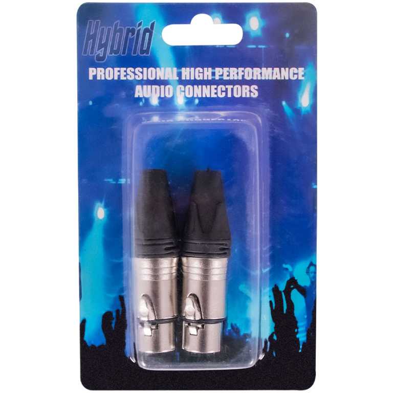 Hybrid 2 Pack XLR Female Inline