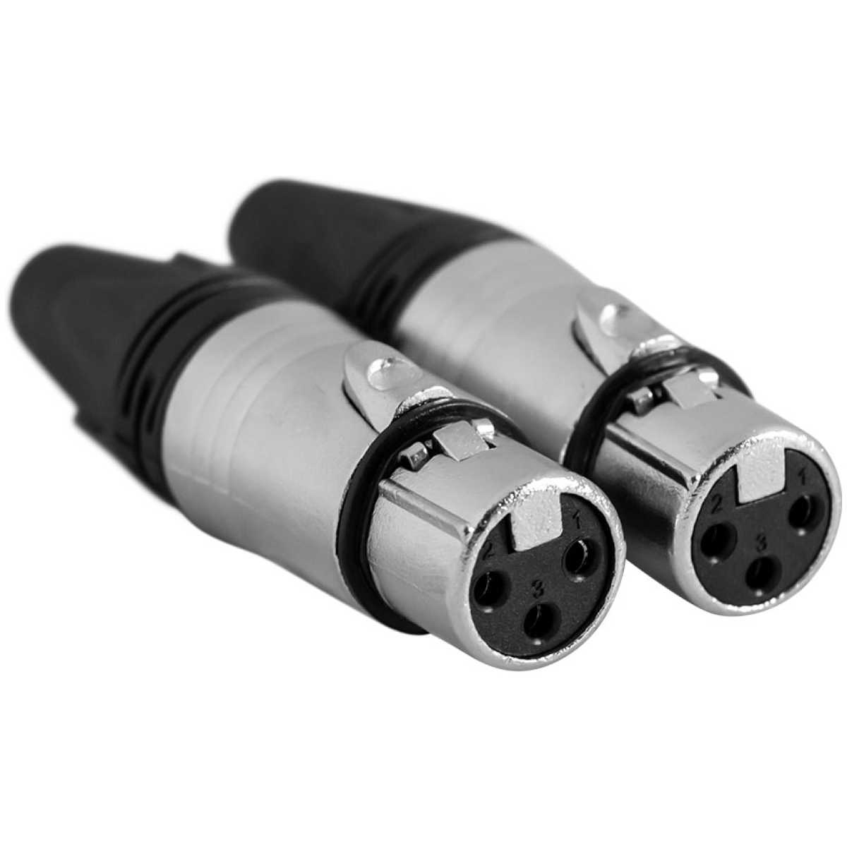 Hybrid 2 Pack XLR Female Inline