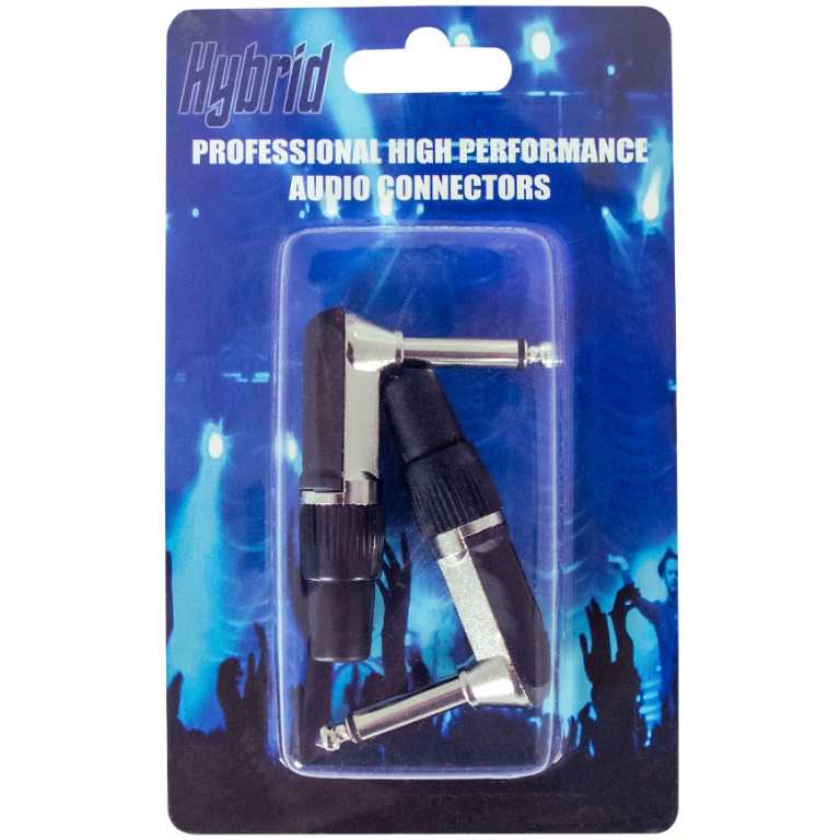 Hybrid 2 Pack Mono Jack – Right angled