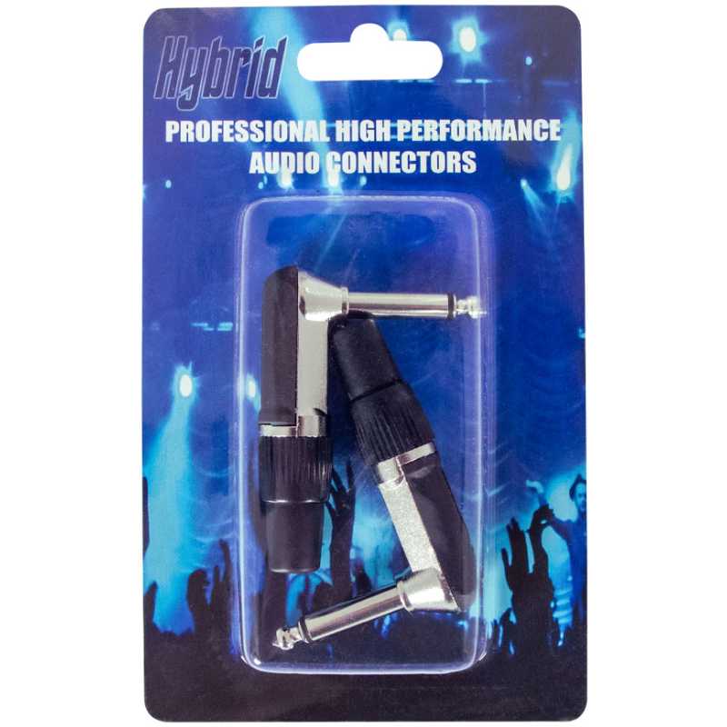 Hybrid 2 Pack Mono Jack – Right angled
