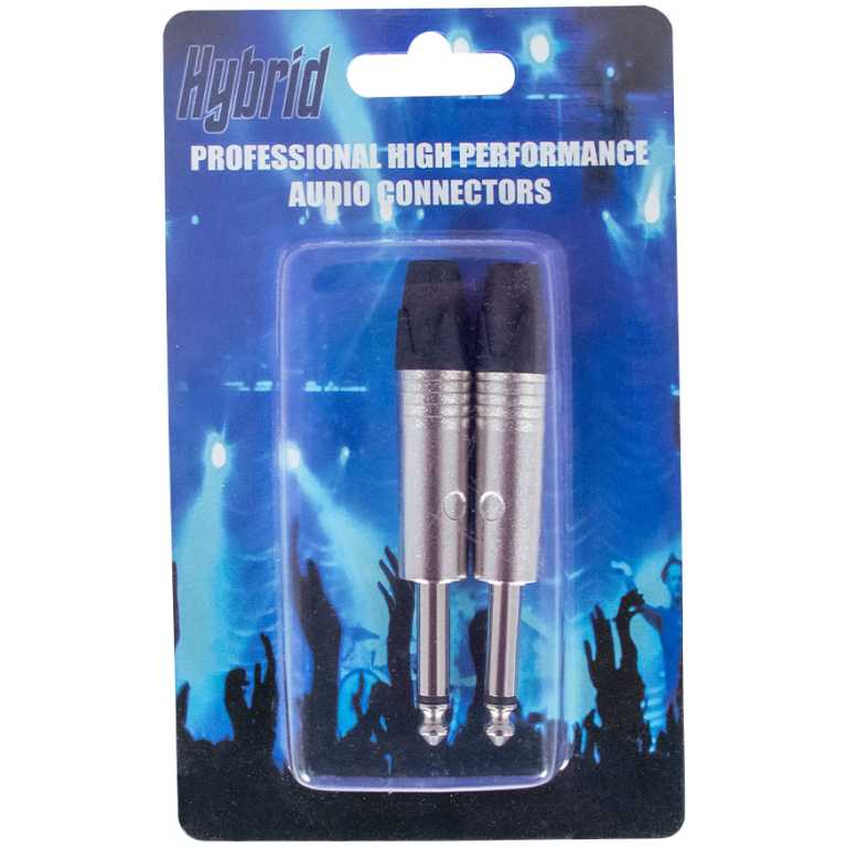Hybrid 2 Pack Mono Jack (6.3mm)