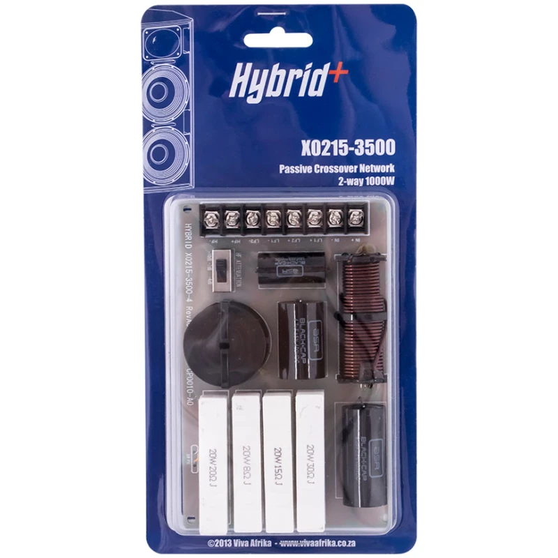 Hybrid XO215-3500-4 Passive Crossover – 2 Way - A1 Sound