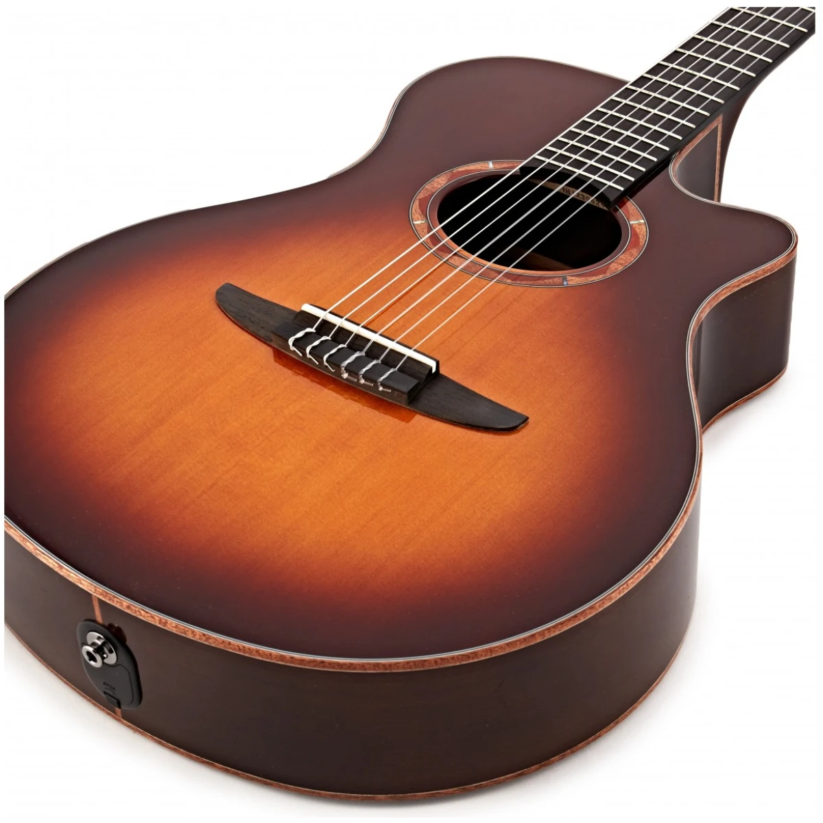 Yamaha NTX3 Brown Sunburst Acoustic-Electric Guitar - Image 7