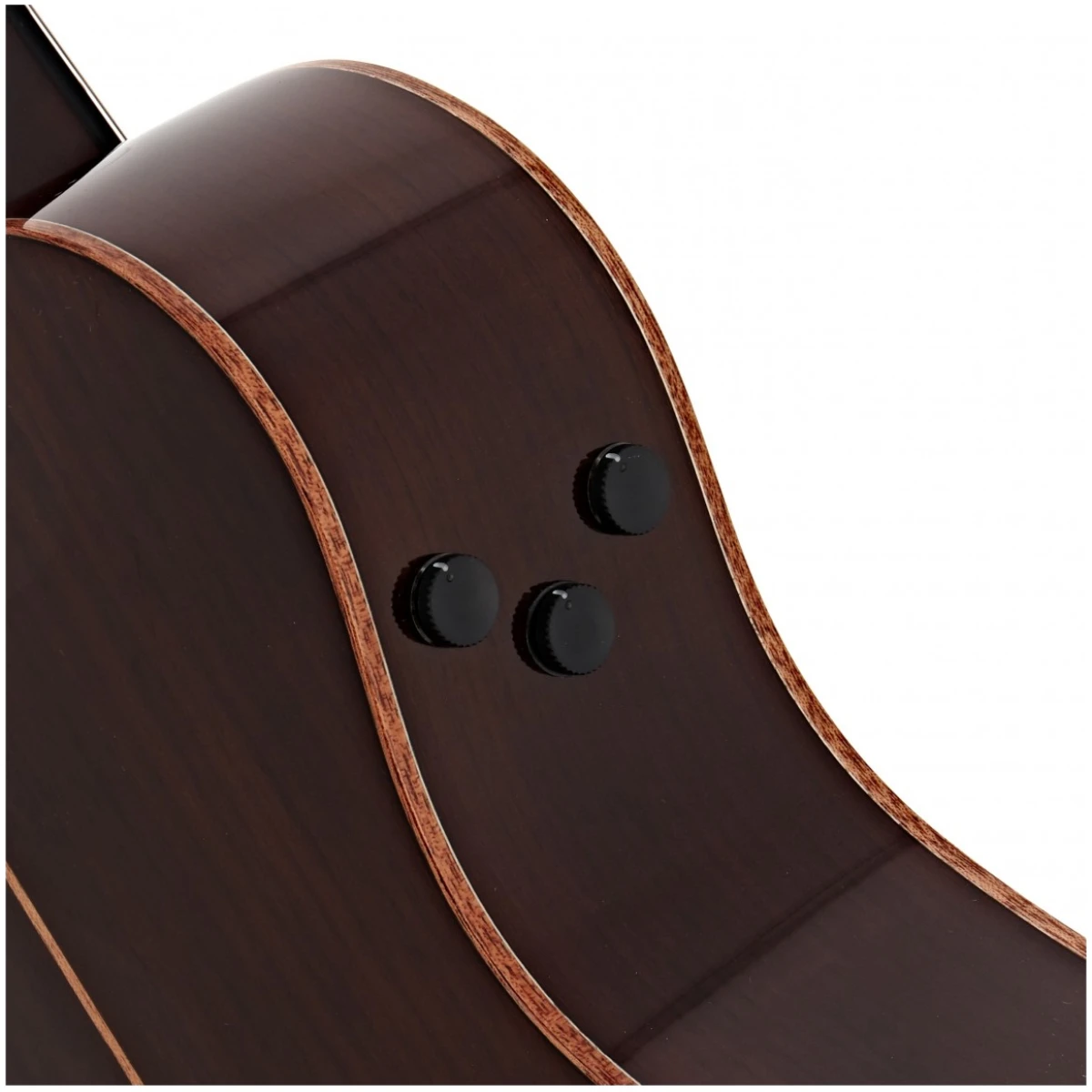 Yamaha NTX3 Brown Sunburst Acoustic-Electric Guitar - Image 3