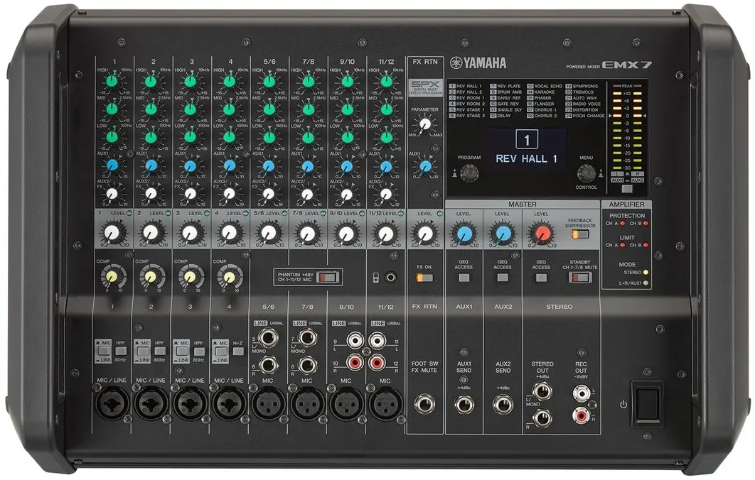 preview_1 (48) Yamaha EMX7 Powered Mixer