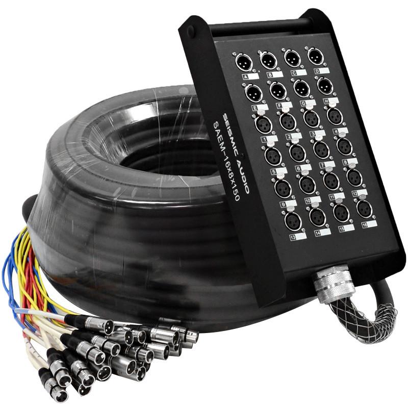 16-CHANNEL-SANKE-CABE.jpeg Kool Sound Snake Cable 16 Channels 4 Returns (30m) - Image 1