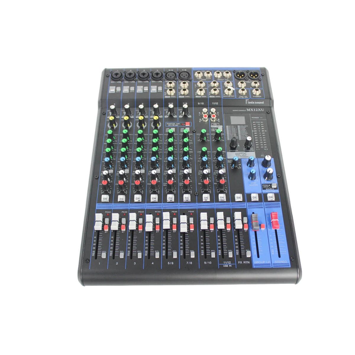 2-5.webp Imix MX12XU 12 Channel Analogue Mixer - Image 1