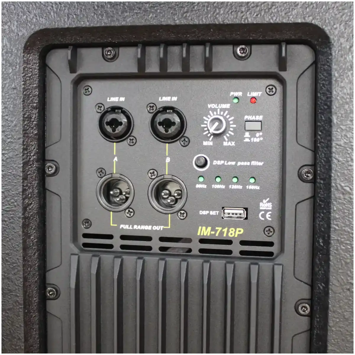 Imix IM718P 2400W Active Subwoofer - Image 5