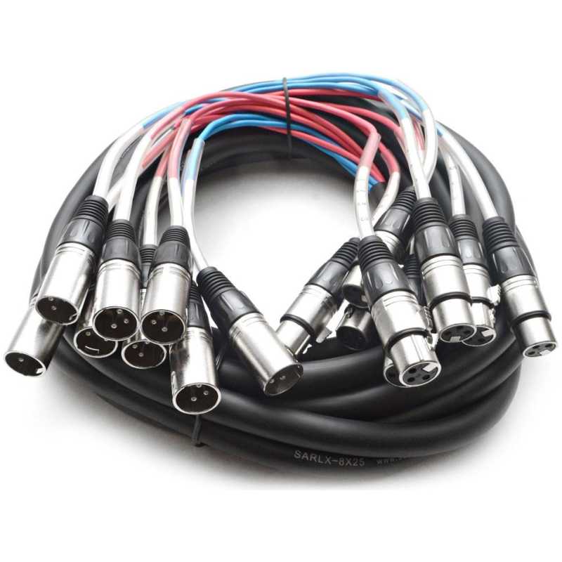 Kool Sound Snake Cable 8 Channels-4 Returns (30m)