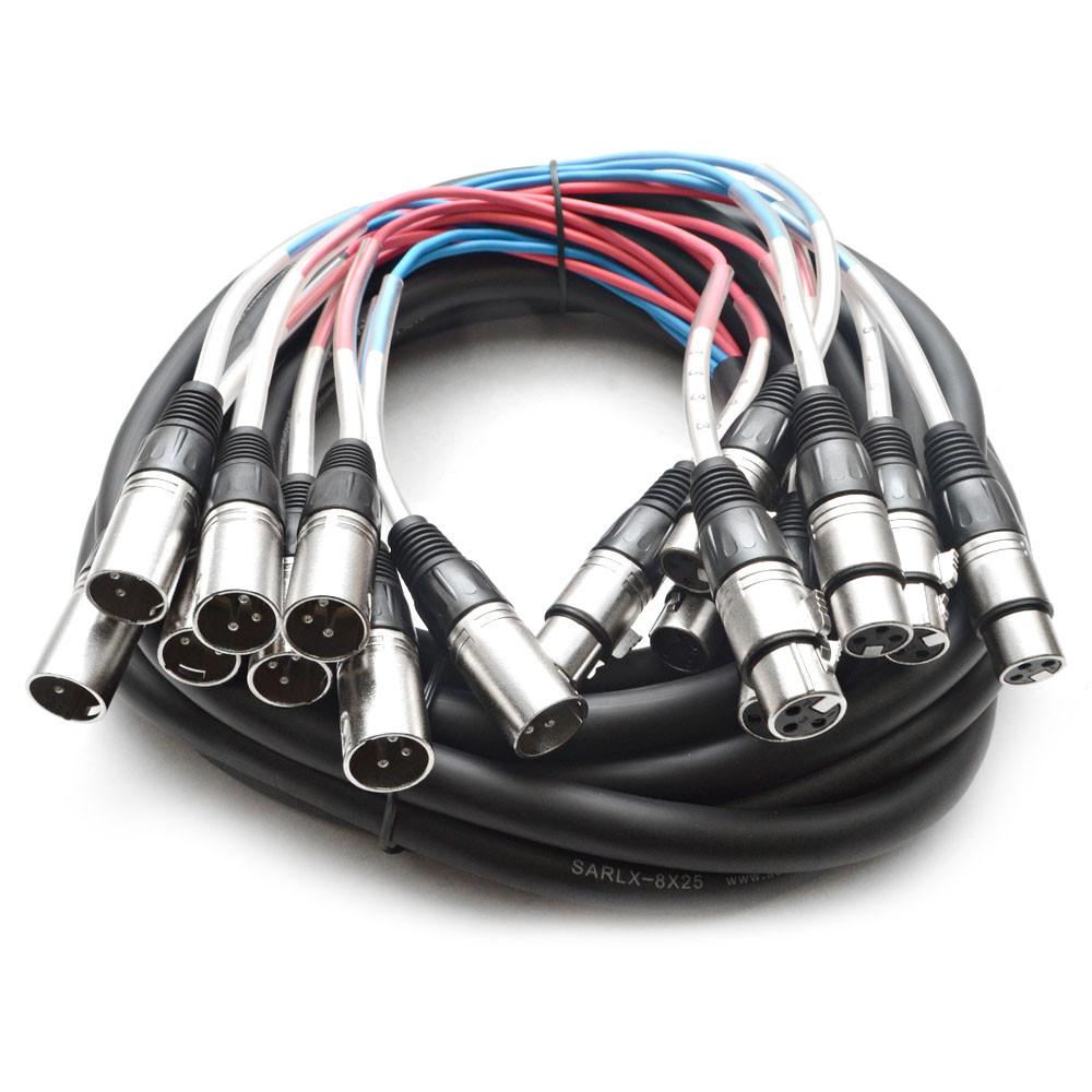 8-CHANNEL-SNAKE-CABLE.jpeg Kool Sound Snake Cable 8 Channels-4 Returns (30m) - Image 1
