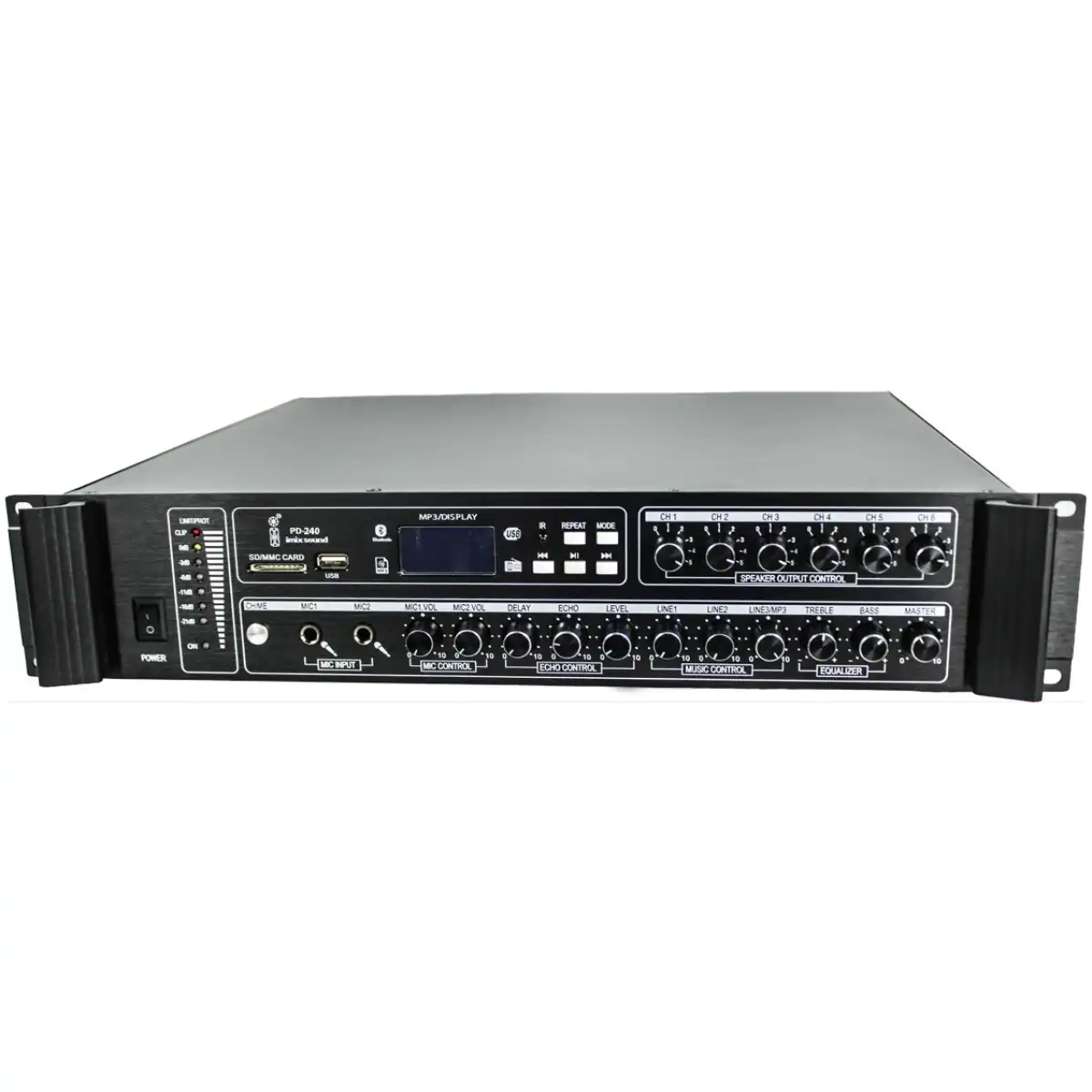 Imix PD-350 350W Public Address Amplifier - Image 2