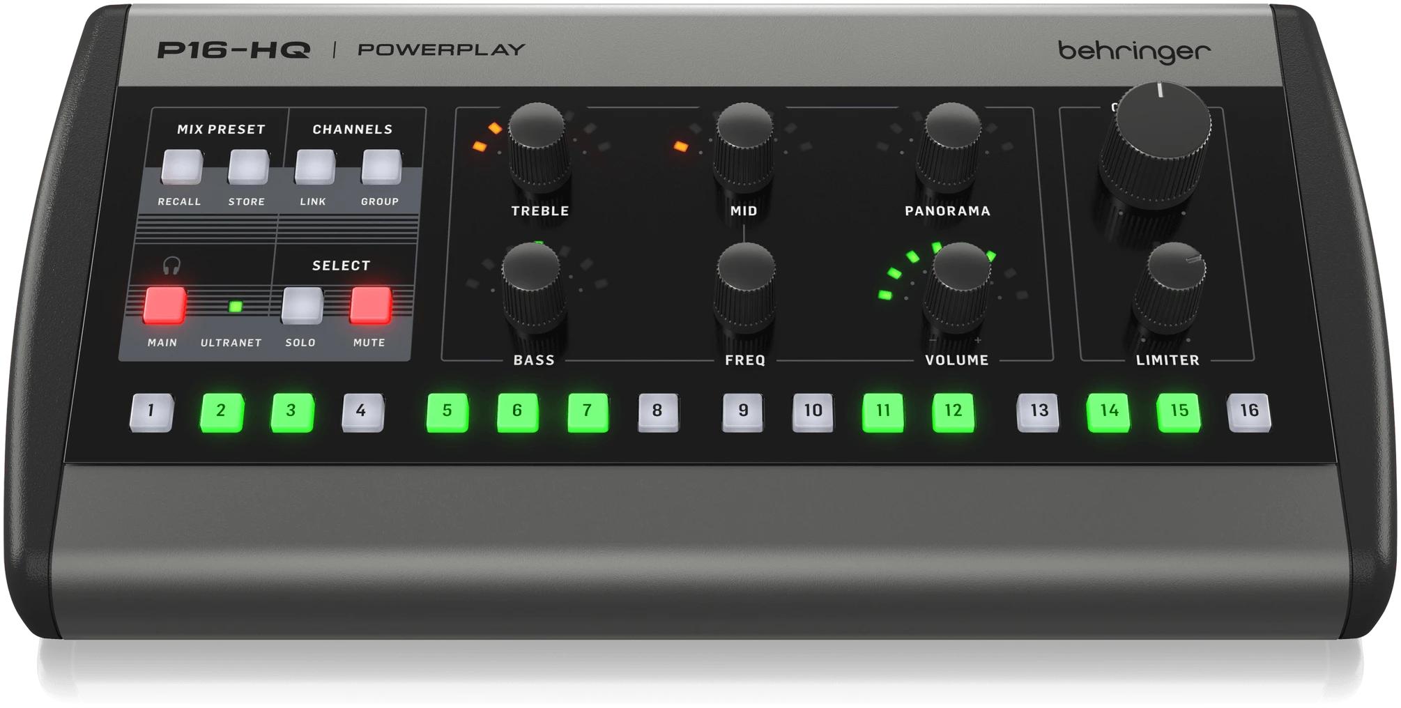 Behringer P16-HQ 16-Channel Monitoring Mixer - A1 Sound