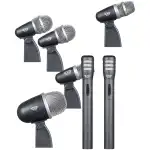 JD Percussion 7 Piece Drum Mic Set
