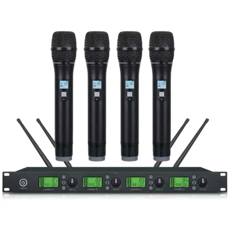 Imix K-9004 4 Channel Wireless Microphone