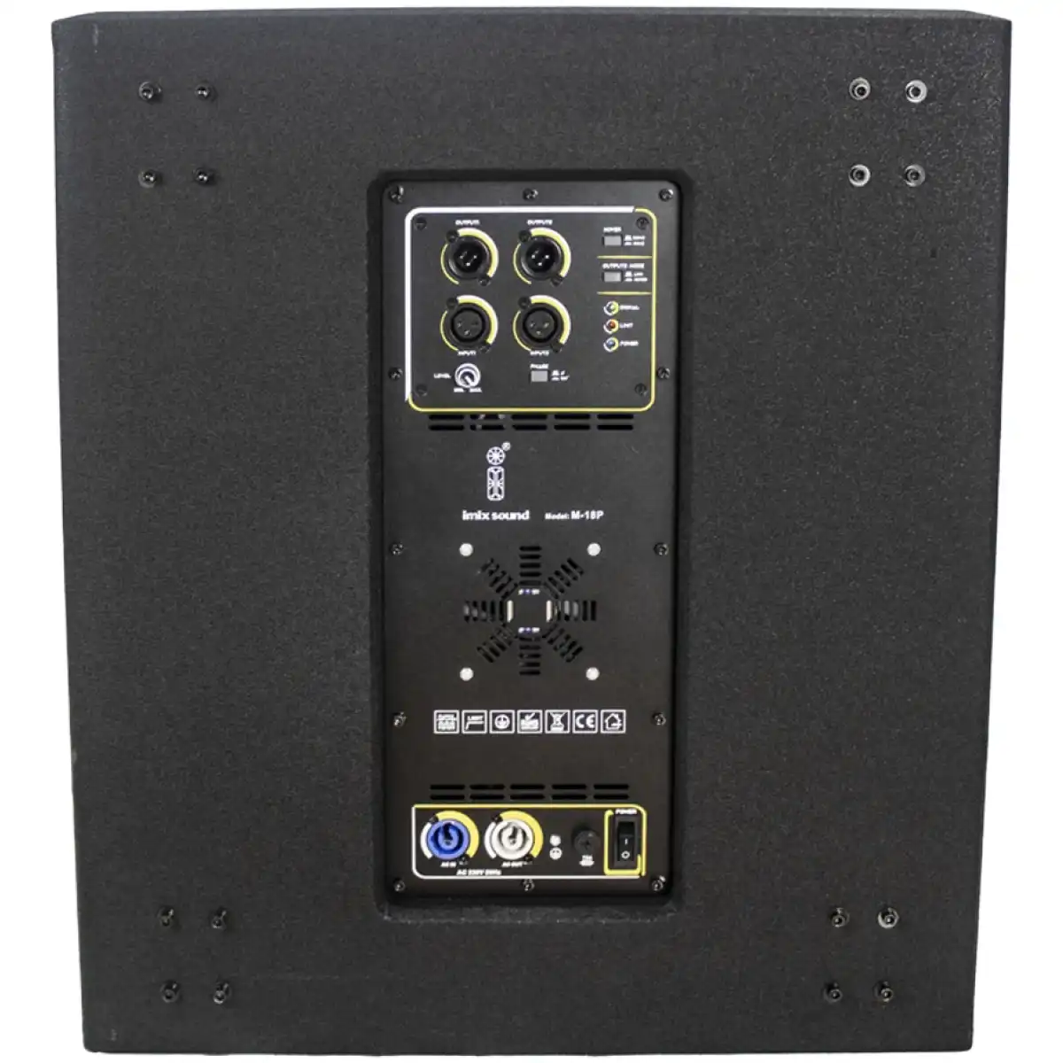 Imix M18P 18" 4000W Active Subwoofer - Image 3