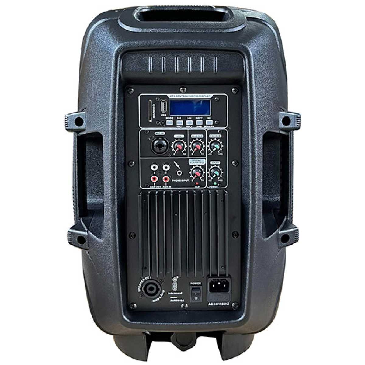 Imix Party 10A 10" Active Speaker Set w/ Stands And Mic - Image 2