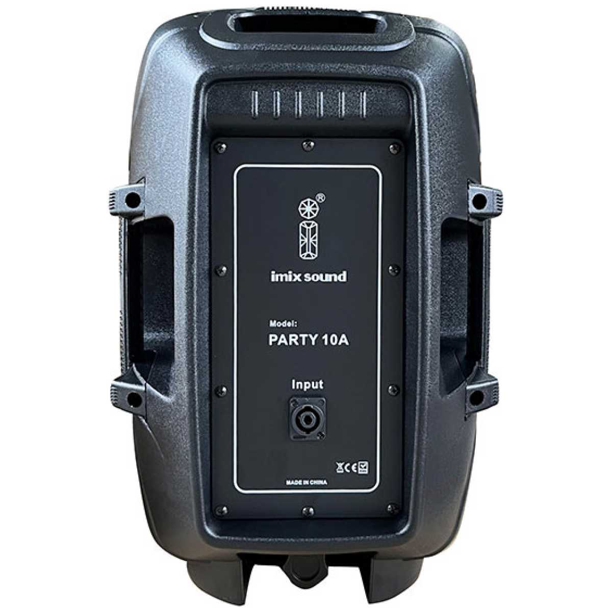 Imix Party 10A 10" Active Speaker Set w/ Stands And Mic - Image 3