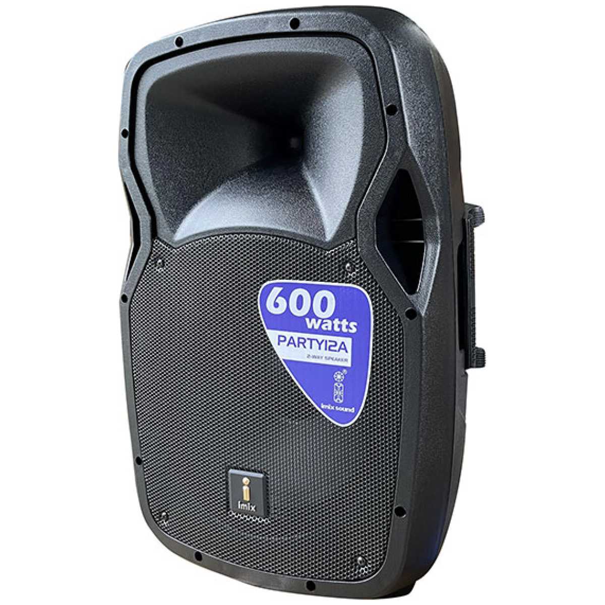 Imix Party 12A 12" Active Speaker Set w/ Stands And Mic - Image 3