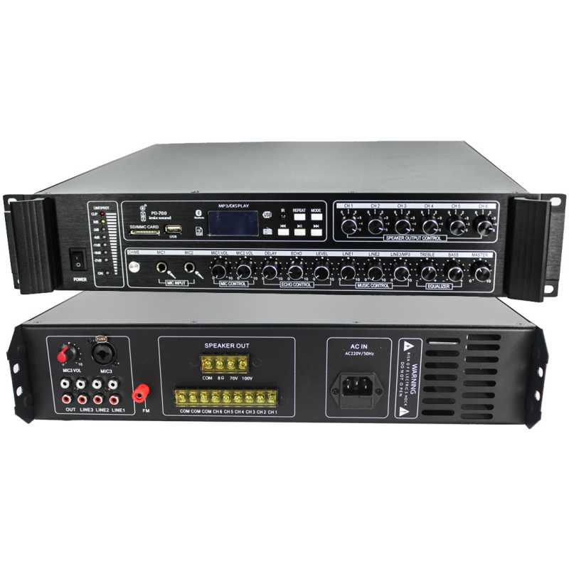Imix PD-500 500W Public Address Amplifier