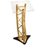 Imix Gold Aluminum Podium