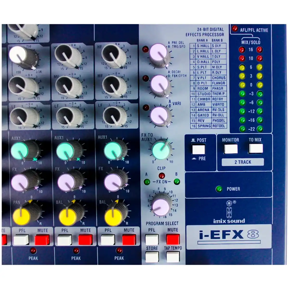 Imix i-EFX12 12 Channel Analogue Mixer - Image 5