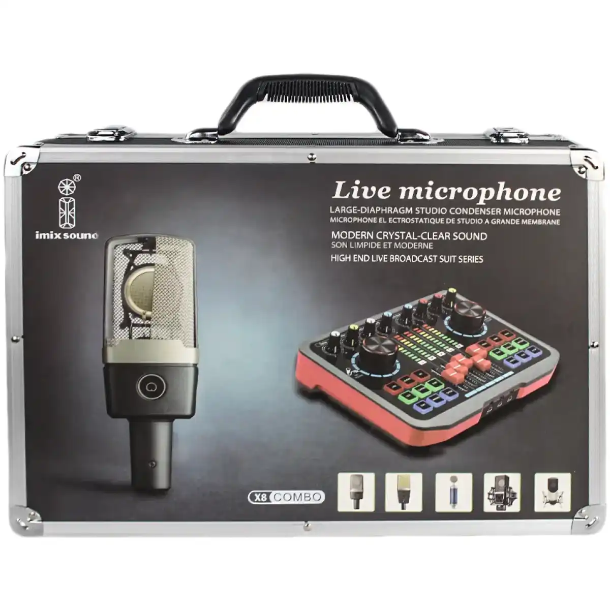 Imix X8 Microphone Sound Card Combo - Image 7