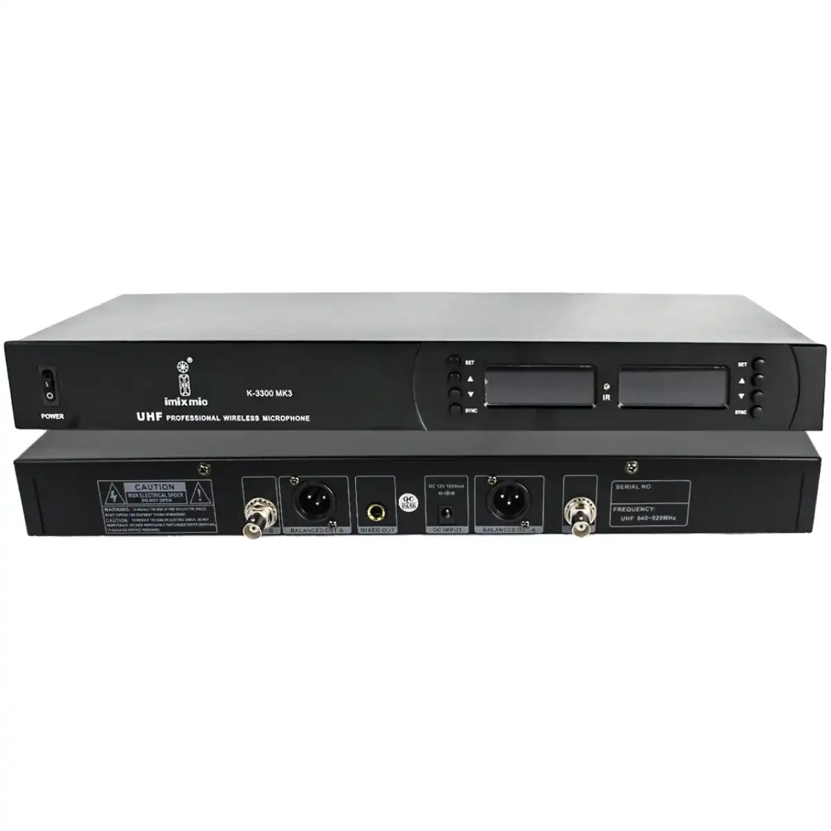 Imix IMK3300 MK3 ,UHF Adjustable Frequency Wireless Microphone - Image 2